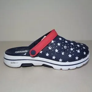 Skechers Size 11 M FOAMIES GO WALK 5 STARS AND STRIPES Clogs New Men\'s Shoes Skechers Size 11 M FOAMIES GO WALK 5 STARS AND STRIPES Clogs  main image 3